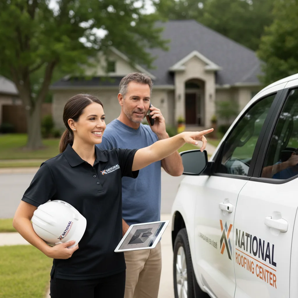 National Roofing Center customer support in Horace